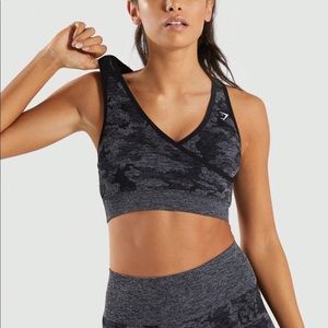 Gymshark camo sports bra